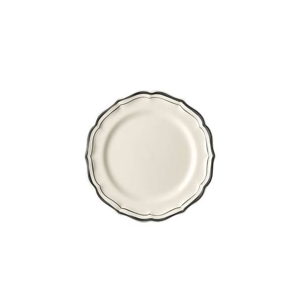 Gien 6.5" Filet Midnight Canape Plate