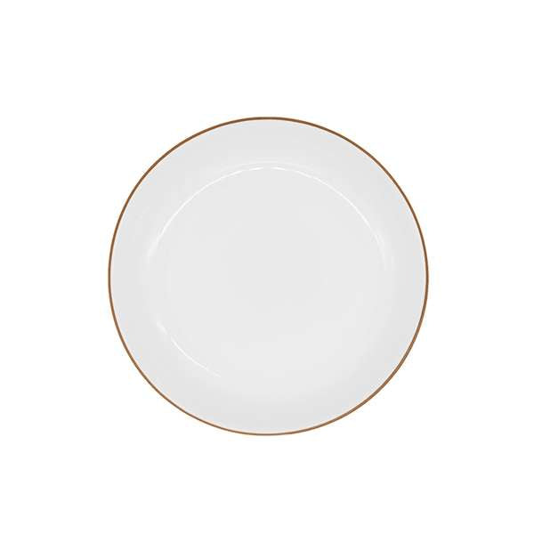10.75" Candour Coupes Umber Plate