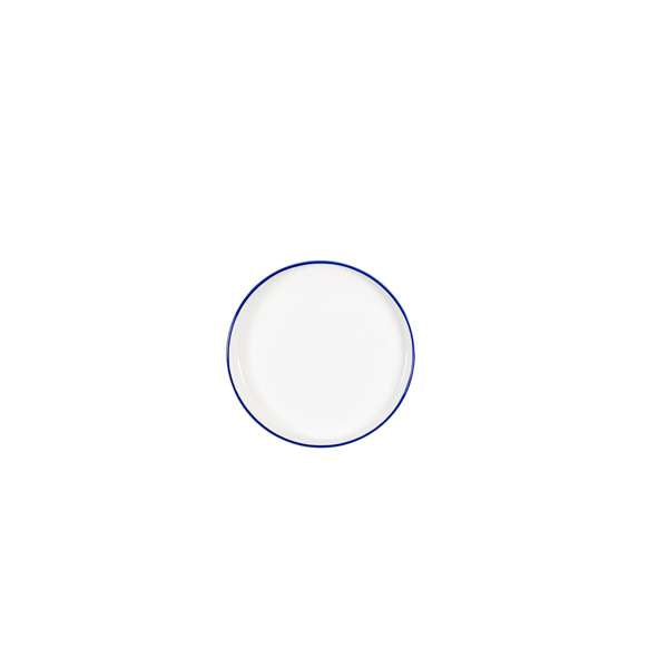 Selene 6.375" Sapphire Walled Plate