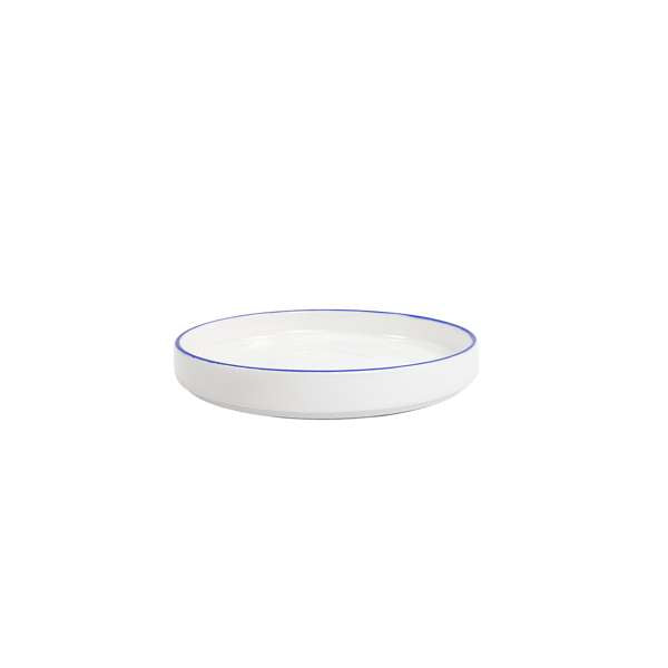 Selene 6.375" Sapphire Walled Plate