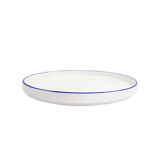 Selene 10.5" Sapphire Walled Plate