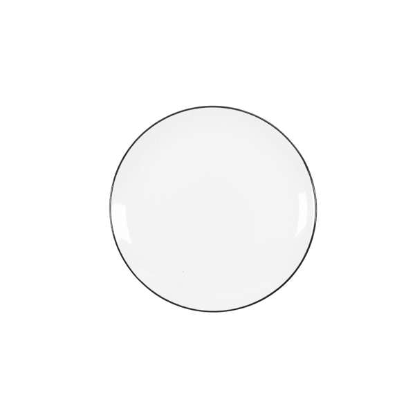 Selene 10.125" Ebony Coupe Plate