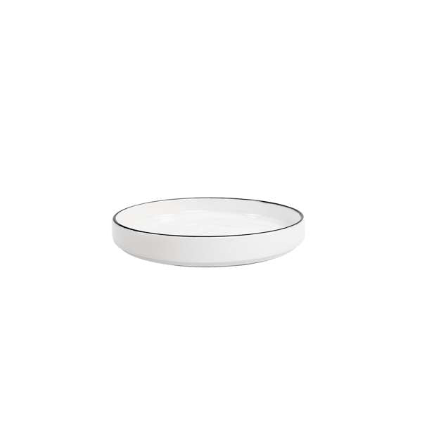 Selene 6.375" Ebony Walled Plate