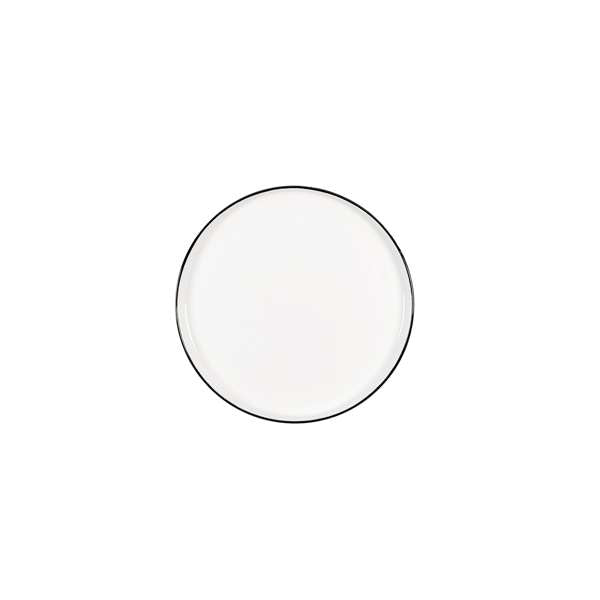 Selene 9" Ebony Walled Plate