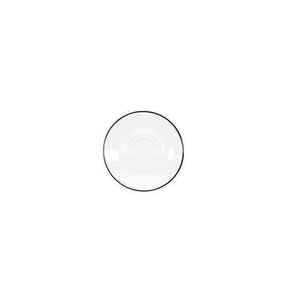 Selene 6" Ebony Saucer