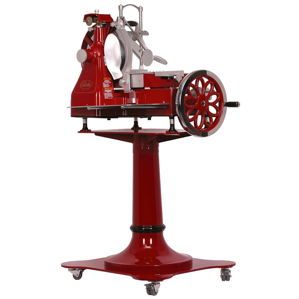 Heavy-duty Artisan Pedestal for FS12 flywheel slicer, with f