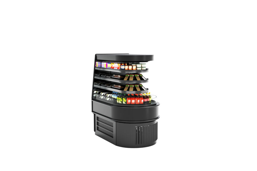Oasis® Self-Service Refrigerated End Cap Case, 50-3/4"W x 36-1/8"D x 60-5/8"H