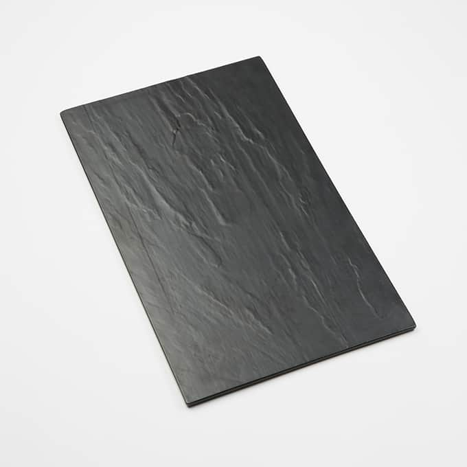 Endurance™ 21-1/2"L x 13"W Large Rectangular Melamine Platter, Faux Slate