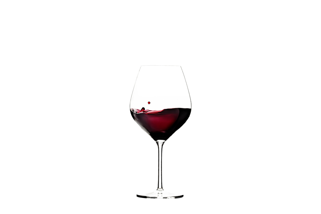 Euphoria Burgundy Glass, 25.75 oz.