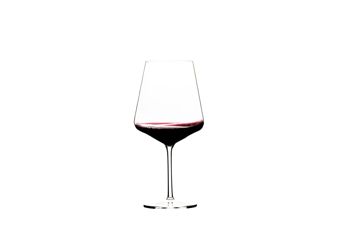 Ariana Burgundy Glass, 25 oz.