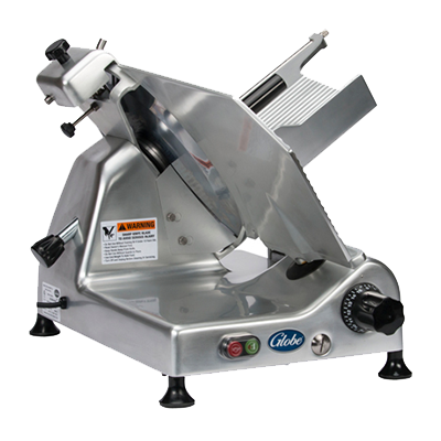 Food Slicer, manual, 14" diameter knife, extended chute and 