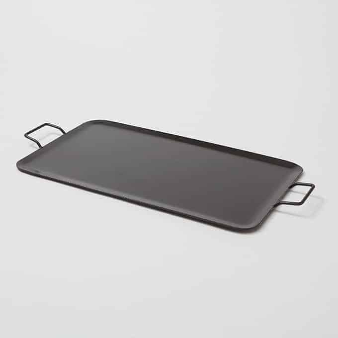 Replacement Rectangular Iron Griddle, 27" x 16"