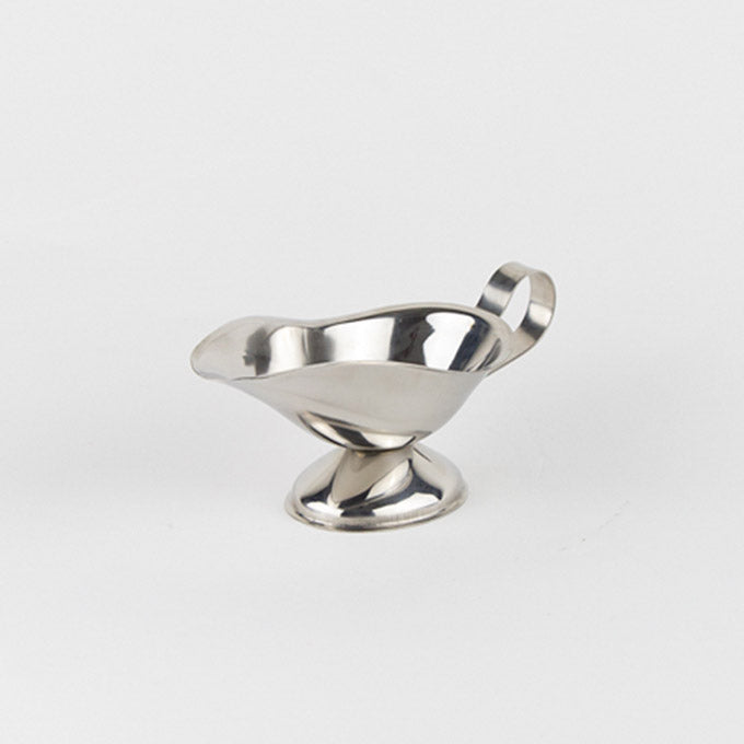 Gravy Boat, 10 oz., Stainless Steel