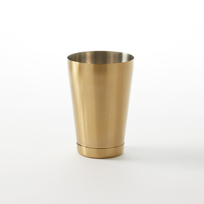 Boston Shaker Replacement, 18 oz., Stainless Steel, Gold