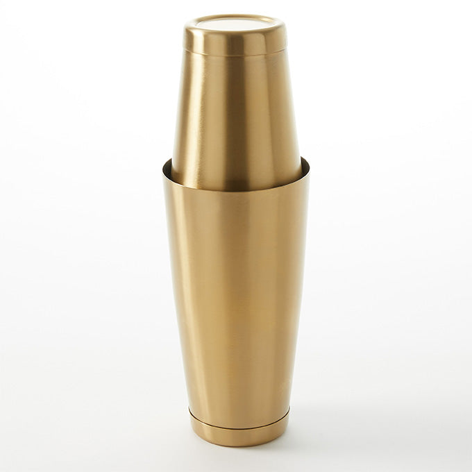 Boston Shaker Set, 18 oz., Stainless Steel, Gold