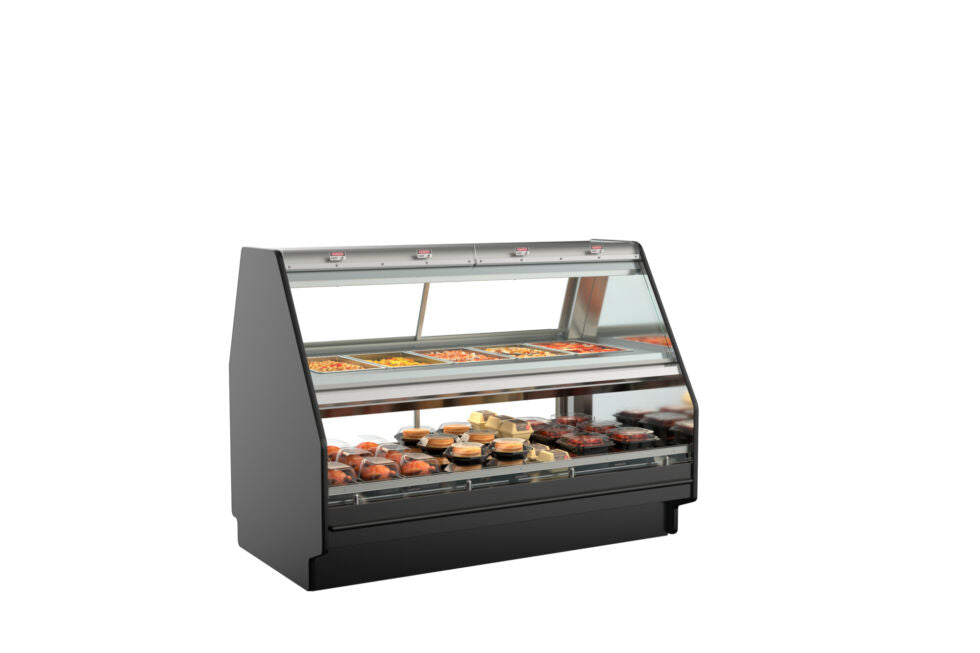 Fusion® Hot Over Hot Combination Case, 99-3/4"W x 49-1/2"D x 55-3/4"H