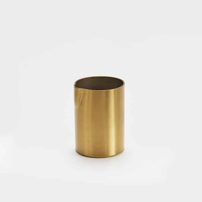 Creamer, 4 oz., Stainless Steel, Gold