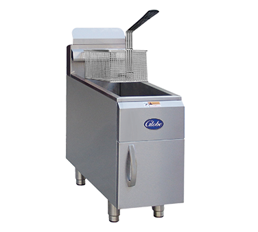 Fryer, Gas, Liquid Propane, countertop, single pot, 15-lbs. 