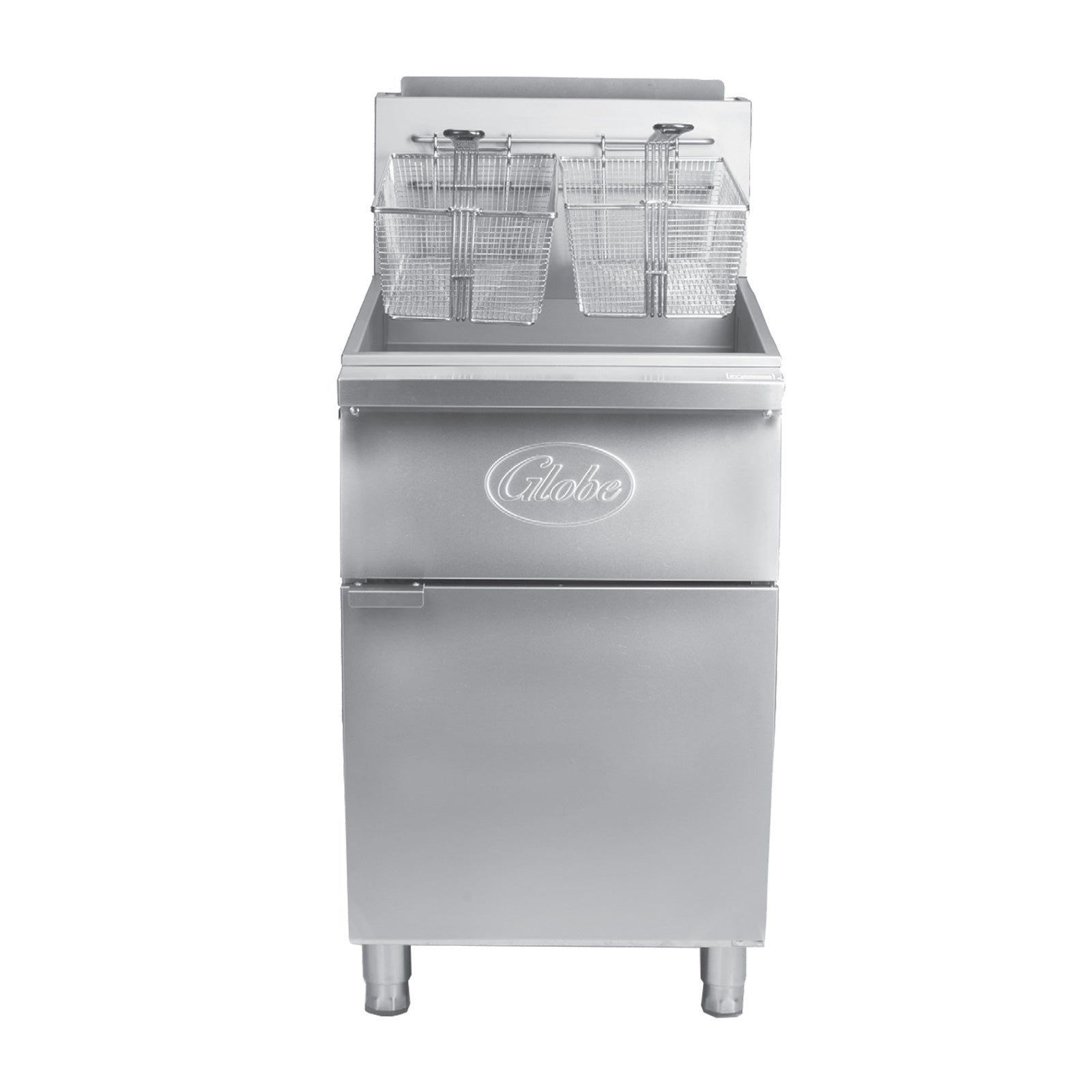 Floor Fryer, liquid propane, 80 lbs. oil capacity, high-limi