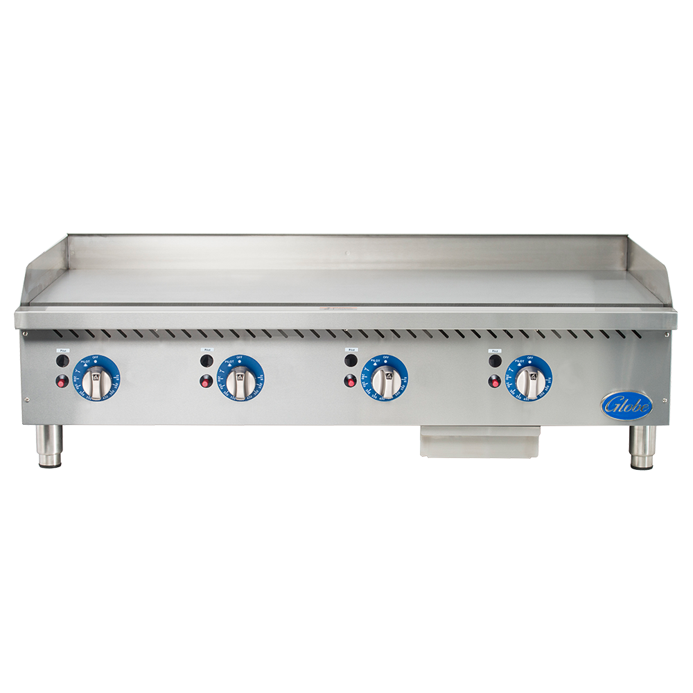 48" Countertop Gas Griddle w/Thermostatic Controls