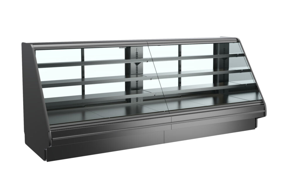 Fusion® Refrigerated Service Case, 123-3/8"W x 42-3/4"D x 51-1/4"H (Flat) Remote