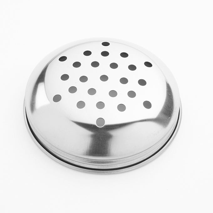 Straight Fluted Glass Cheese Shaker, 12 oz.