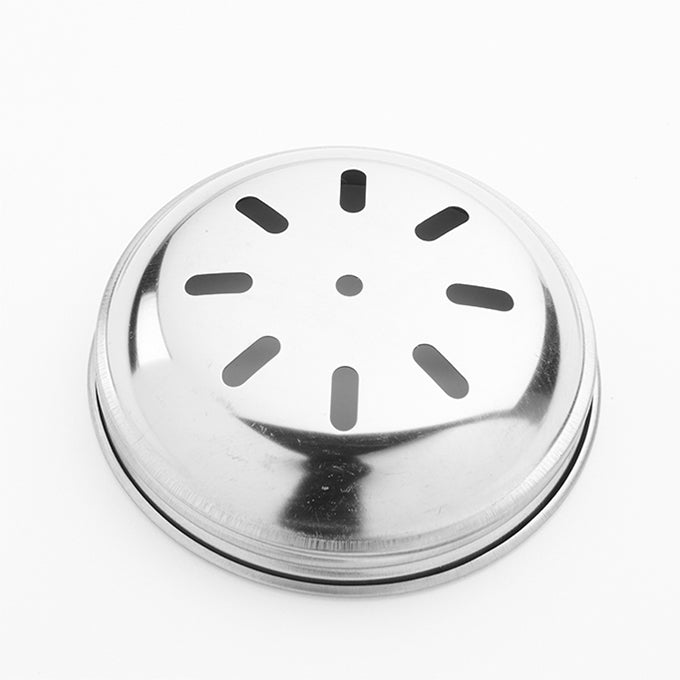 Straight Fluted Glass Spice Shaker, 12 oz.