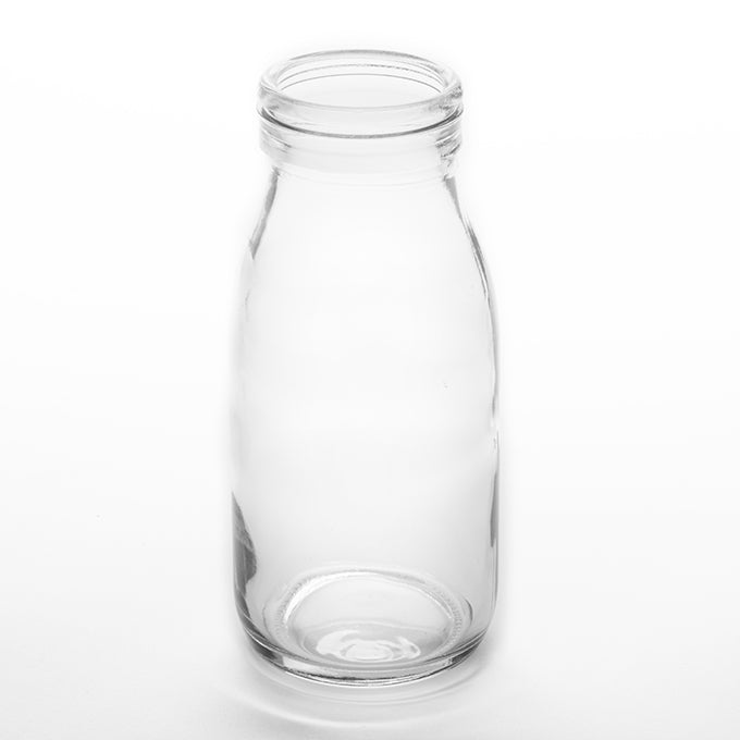 Glass Milk Bottle, 16 oz.