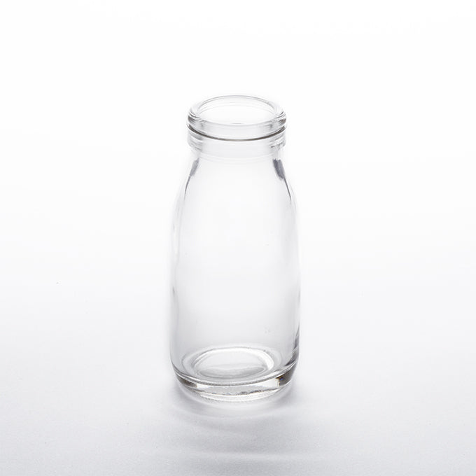 Glass Milk Bottle, 6 oz.