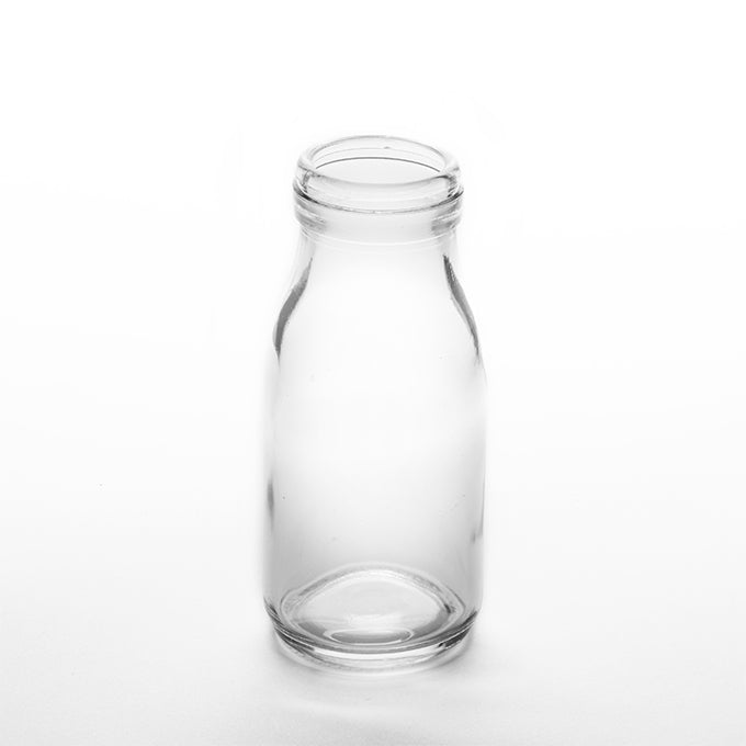 Glass Milk Bottle, 8 oz.