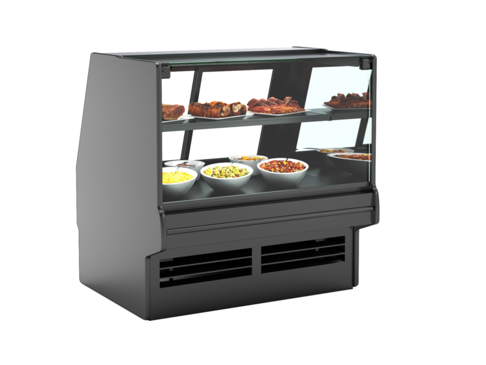 Fusion® Refrigerated Service Case, 99-3/4"W x 43"D x 51-5/8"H Remote