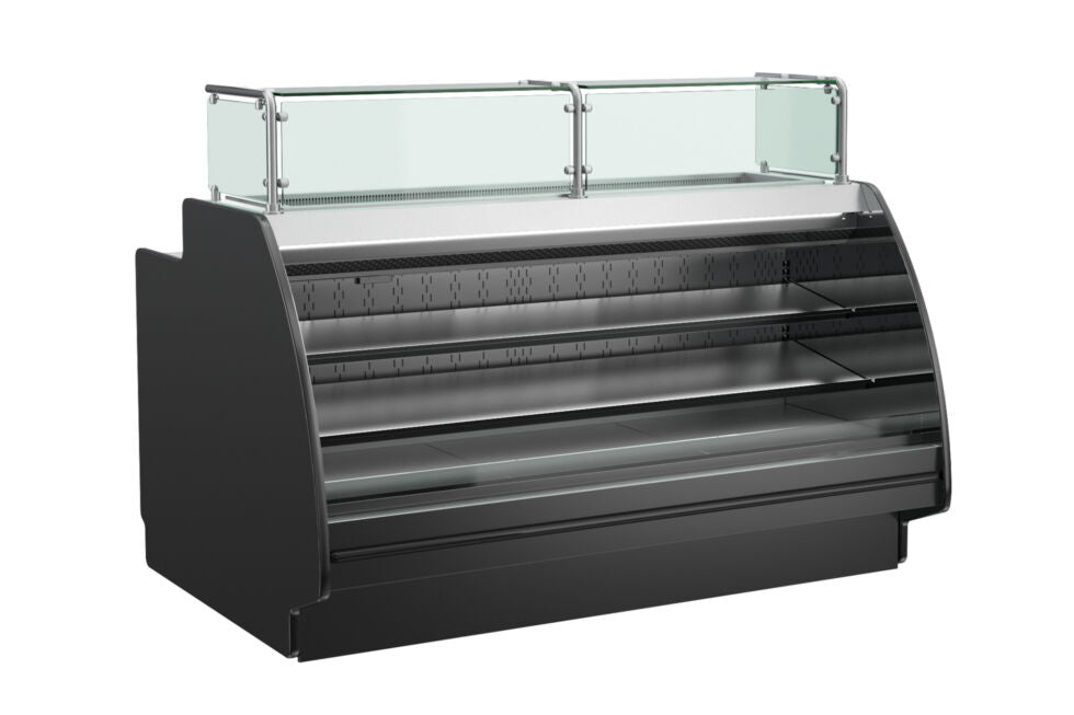 Fusion® Preparation/Self-Service Refrigerated Case, 99-3/4"W x 52-1/4"D x 55-3/8"H, Remote