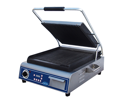 Sandwich/Panini Grill, single, countertop, electric, cast ir