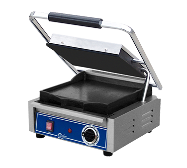 Bistro Panini Grill, single, countertop, electric, cast iron