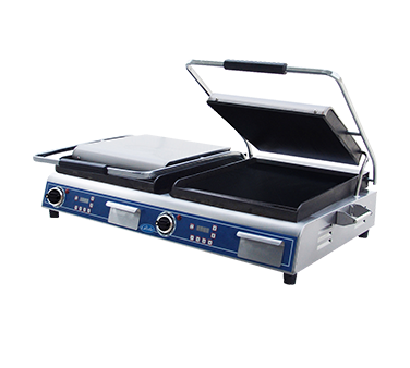 Sandwich/Panini Grill, double, countertop, electric, cast ir