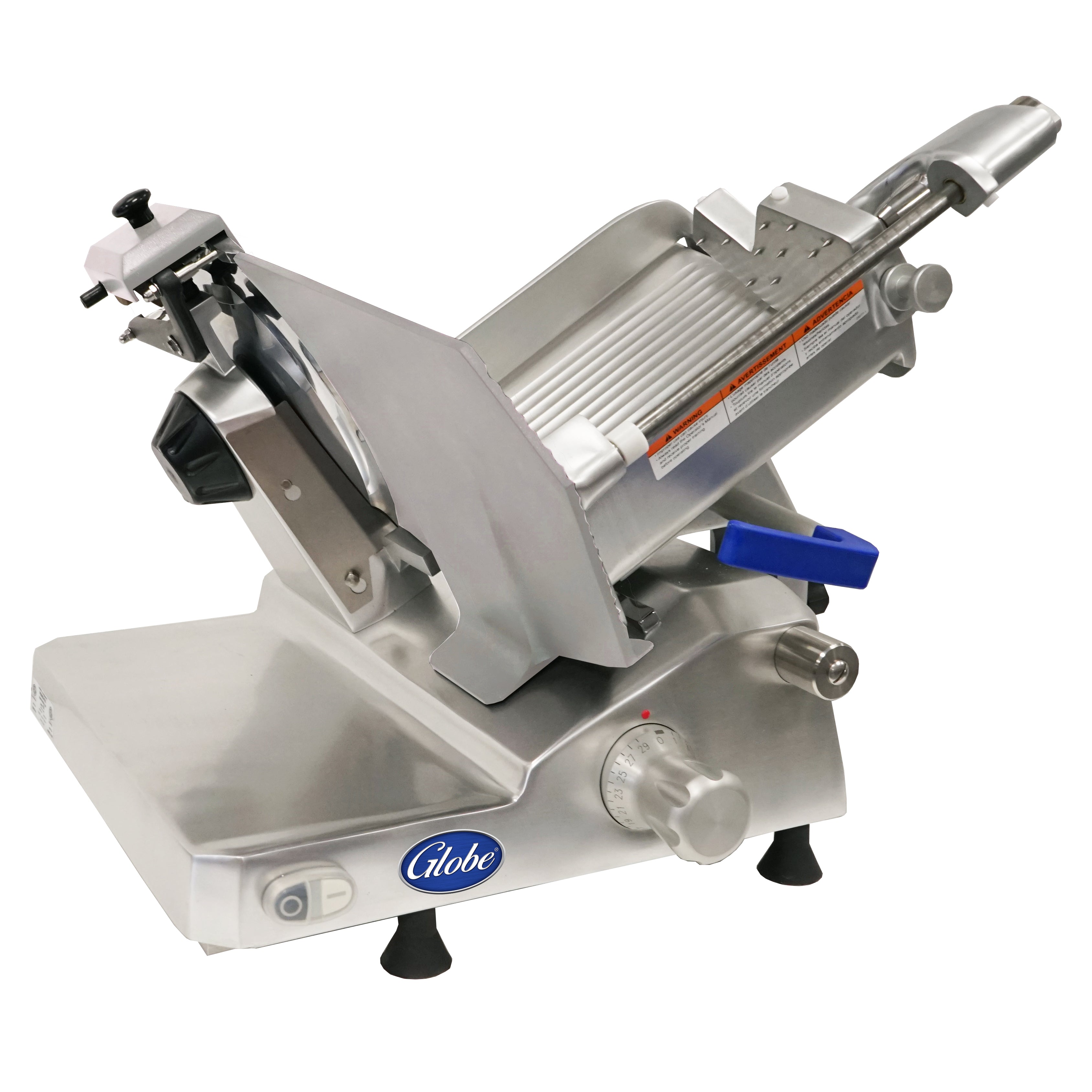 Globe Food Slicer, manual, 12" diameter knife, 0" to 1-1/16"