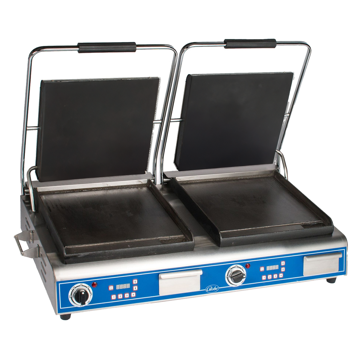 Double Smooth Deluxe Sandwich Grill with Timers
