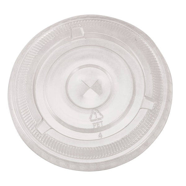 Flat Straw Slot Lid, Fits 9 oz. Squat & 12 oz. Cups