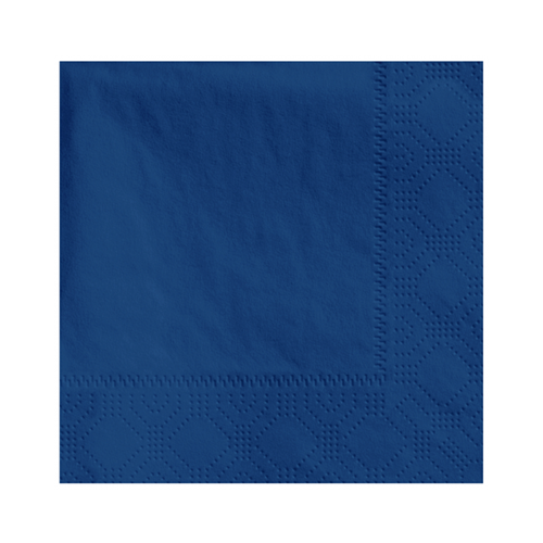 Beverage Napkin, Navy Blue