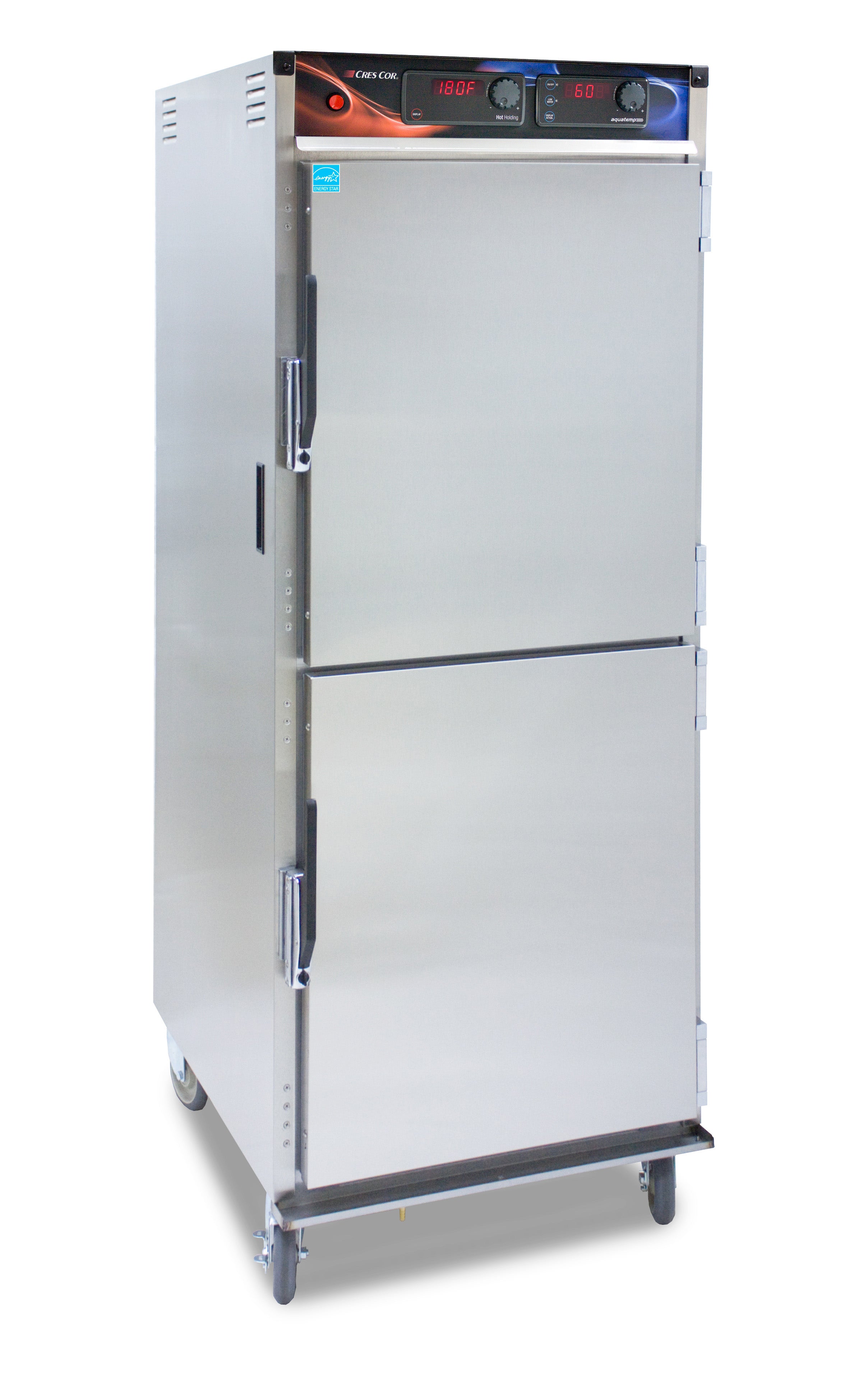 Insulated Holding Cabinet with Solid Dutch Doors - AquaTemp Temperature / Humidity Control
