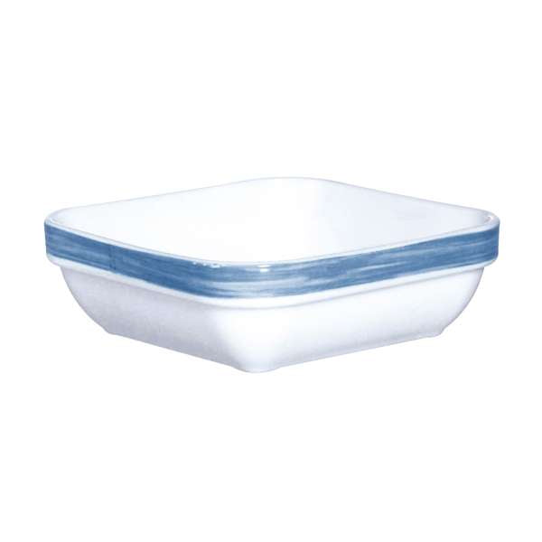 Brushed Blue Jean 8 oz. Square Bowl