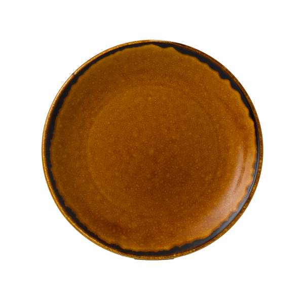 Harvest Brown 8.66" Coupe Plate