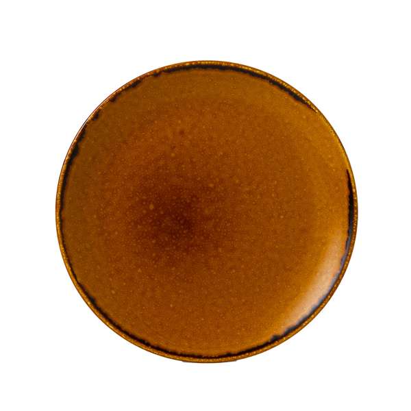 Harvest Brown 10.25" Coupe Plate