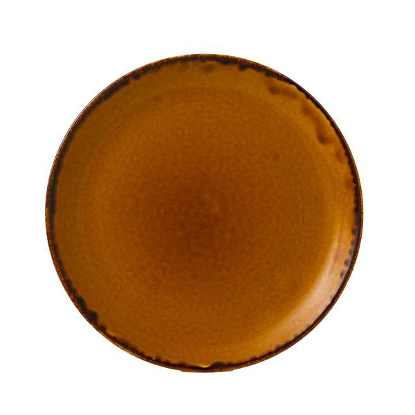 Harvest Brown 11.25" Coupe Plate