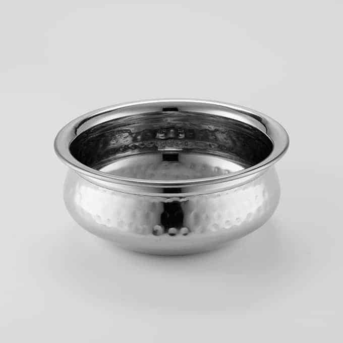 16 oz. Small Round Bowl, Hammered Finish