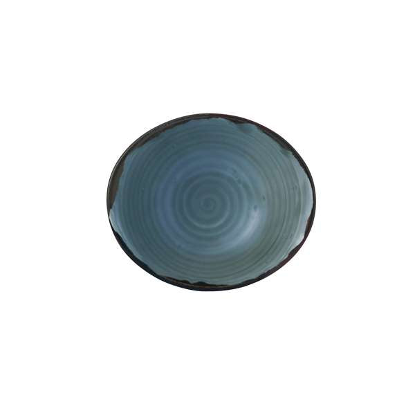 Harvest Blue 18 oz. Deep Bowl