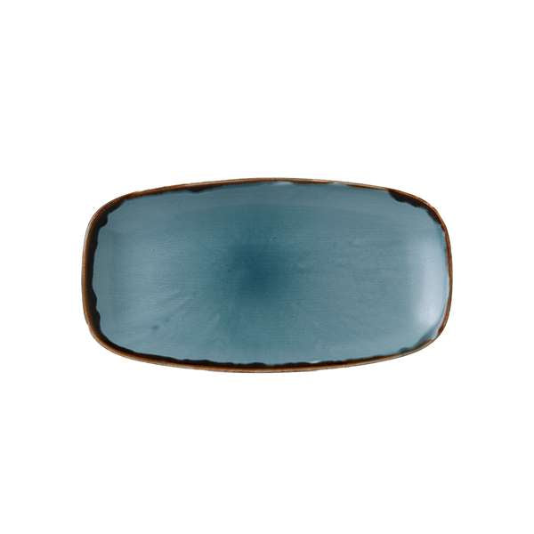 Harvest Blue 13.875" x 7.375" Oblong Tray