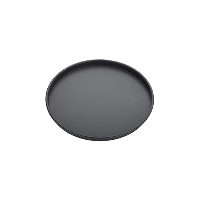 7" x 1" Straight-Sided Hard Coat Aluminum Pizza Pan