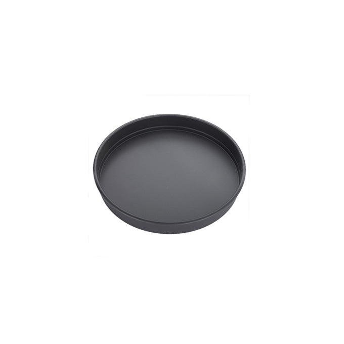6" x 2" Straight-Sided Hard Coat Aluminum Pizza Pan, Stacking