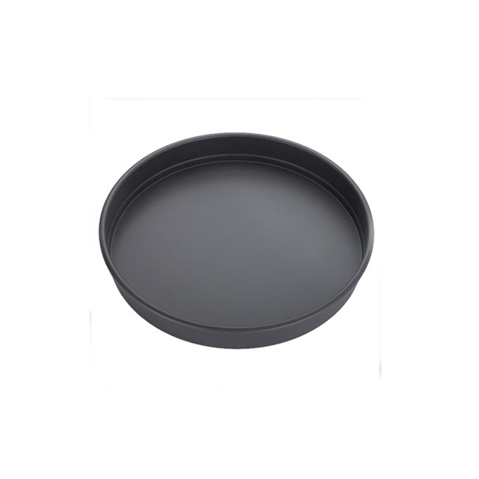 10" x 2" Straight-Sided Hard Coat Aluminum Pizza Pan, Stacking